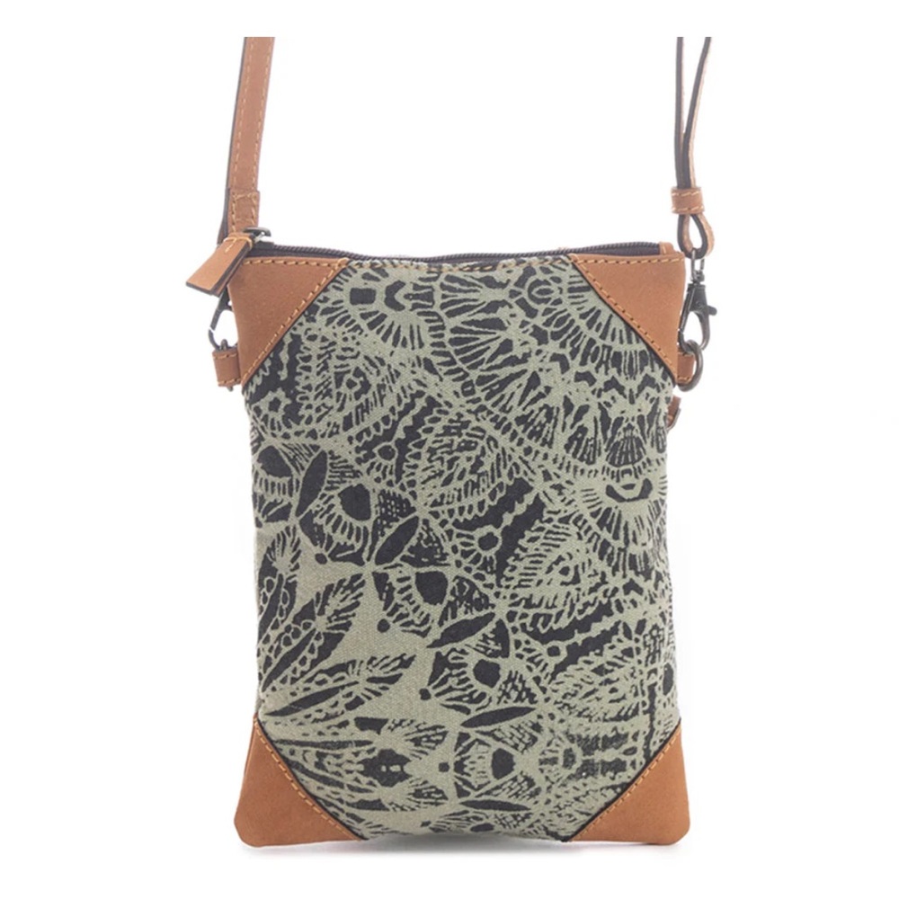 Myra Small Crossbody Tote Purse/ cell phone pocket. Great colors! NWT